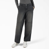 Dickies Women's Loose Fit Double Knee Jeans