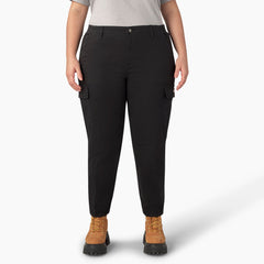 Dickies Women's Plus High Rise Fit Cargo Pants