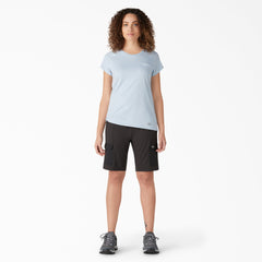 Dickies Women's Cooling Slim Fit Cargo Shorts, 10"
