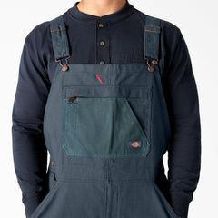 Dickies Waxed Canvas Double Front Bib Overalls