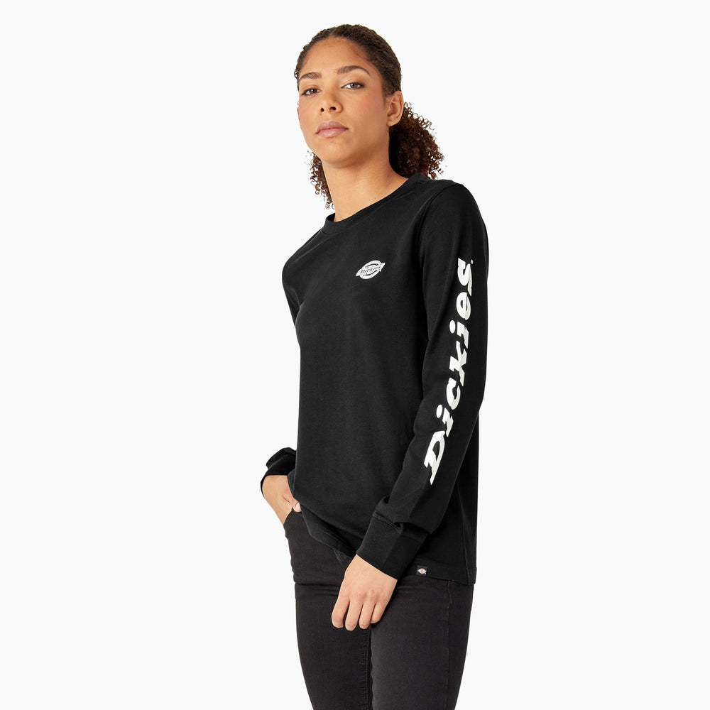 Dickies Women's Long Sleeve Heavyweight Graphic T-Shirt