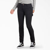 Dickies Women's FLEX Slim Fit Duck Carpenter Pants
