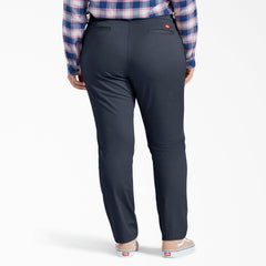 Dickies Women's Plus Low Rise Skinny Leg Pants