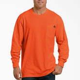 Dickies Heavyweight Neon Long Sleeve Pocket T-Shirt