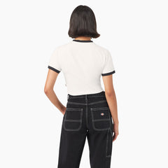 Dickies Women's Lewistown Cropped Ringer T-Shirt
