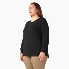 Dickies Women's Plus Long Sleeve Thermal Shirt