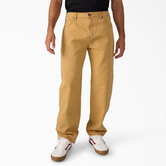 Dickies Worn In Duck Carpenter Pants