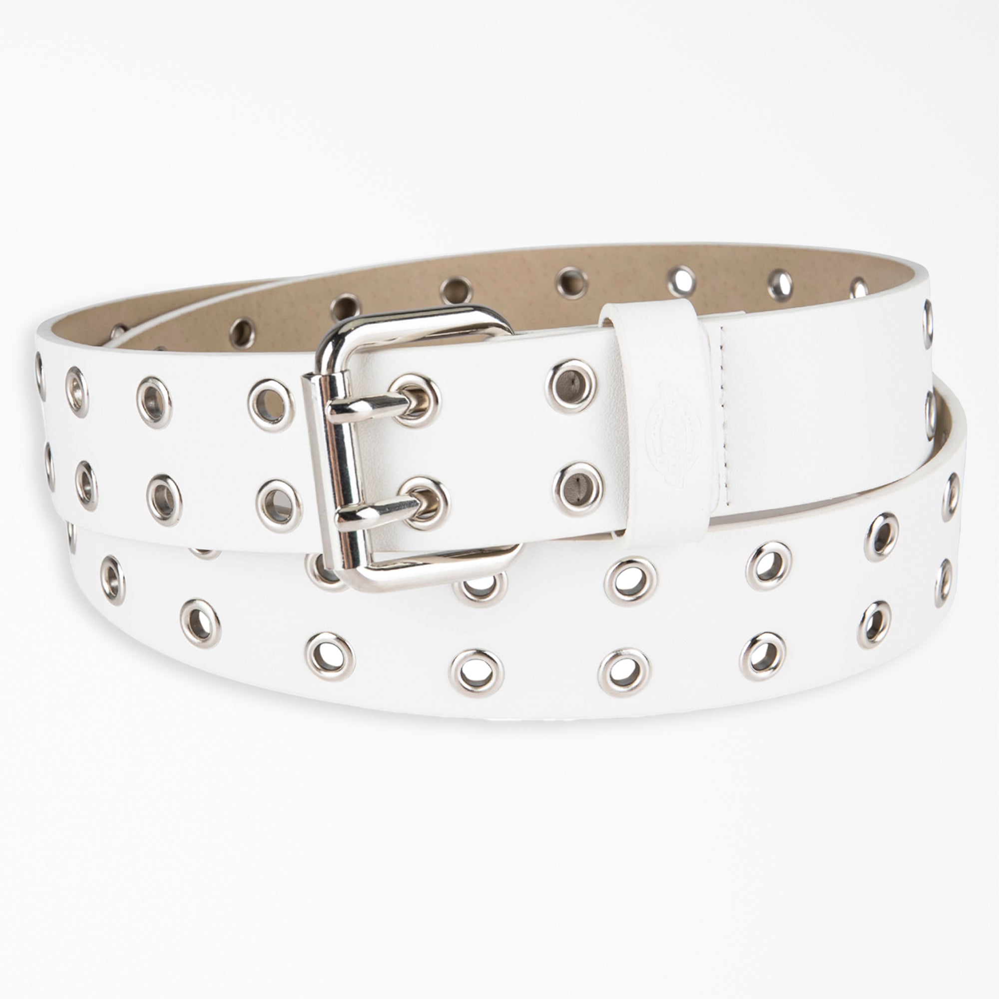 Dickies Women's Leather Double Grommet Belt