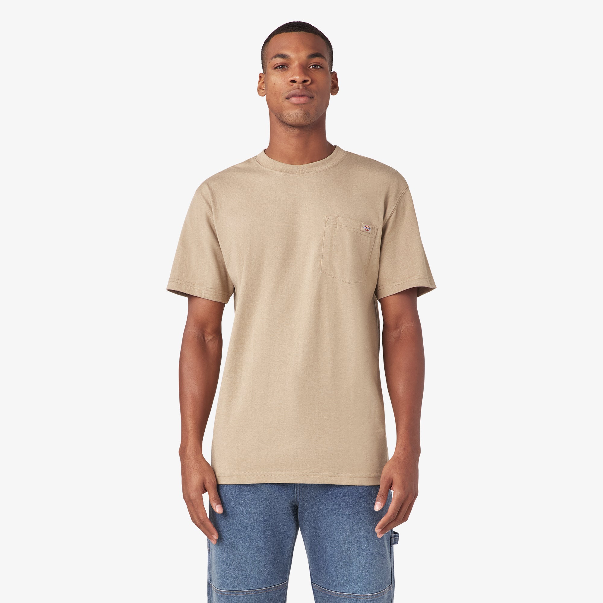 Dickies Heavyweight Heathered Short Sleeve Pocket T-Shirt