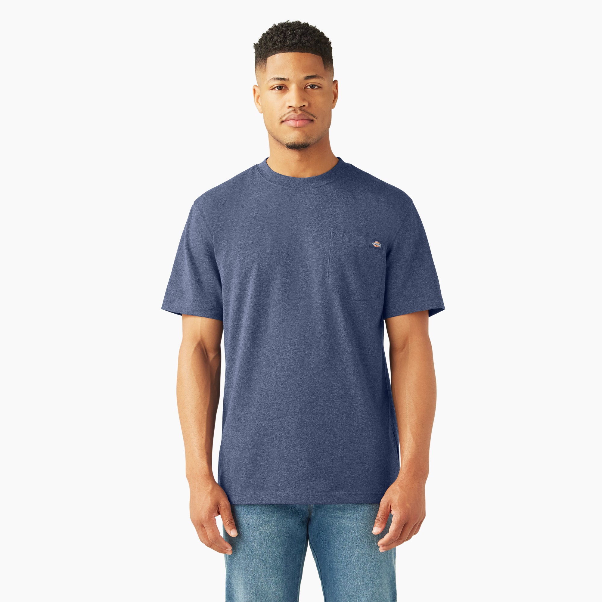 Dickies Heavyweight Heathered Short Sleeve Pocket T-Shirt