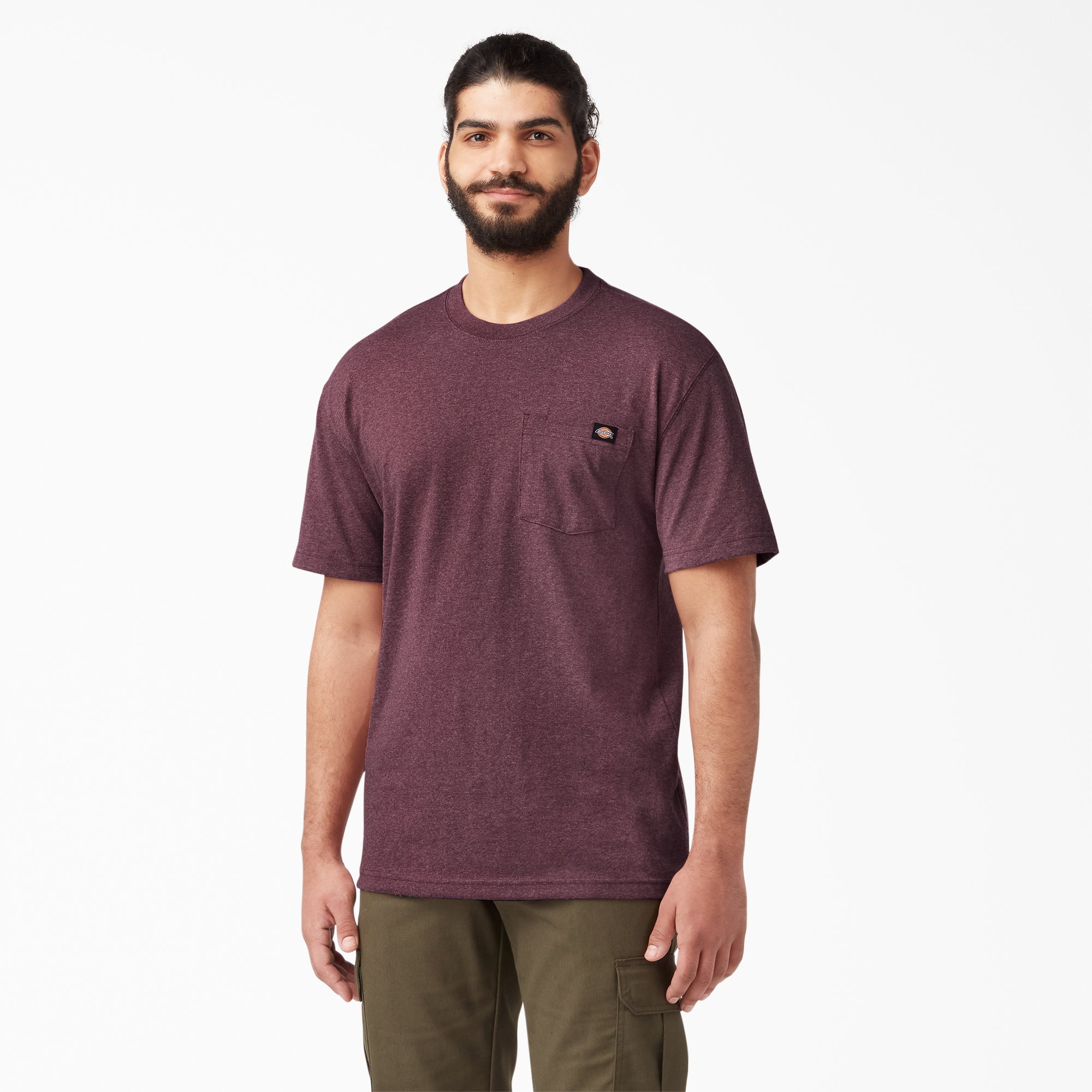 Dickies Heavyweight Heathered Short Sleeve Pocket T-Shirt