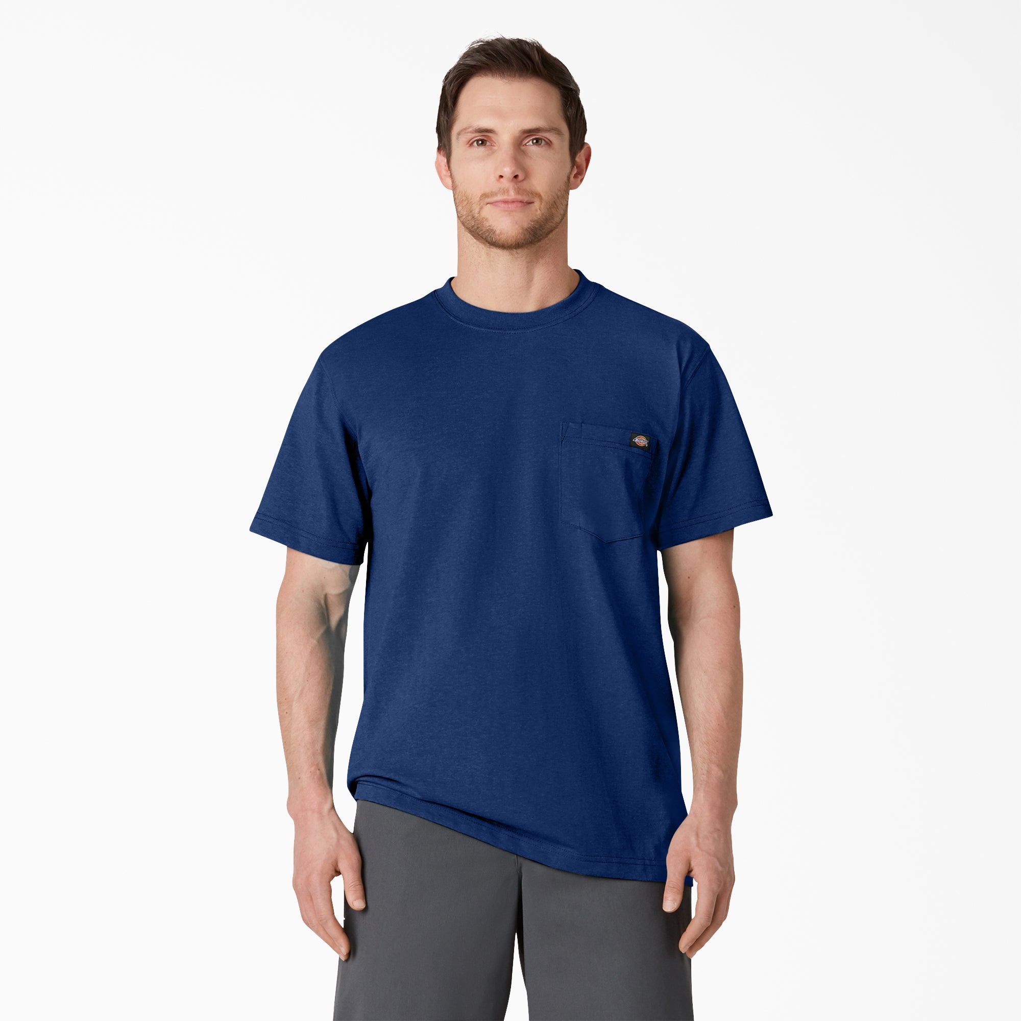 Dickies Heavyweight Heathered Short Sleeve Pocket T-Shirt