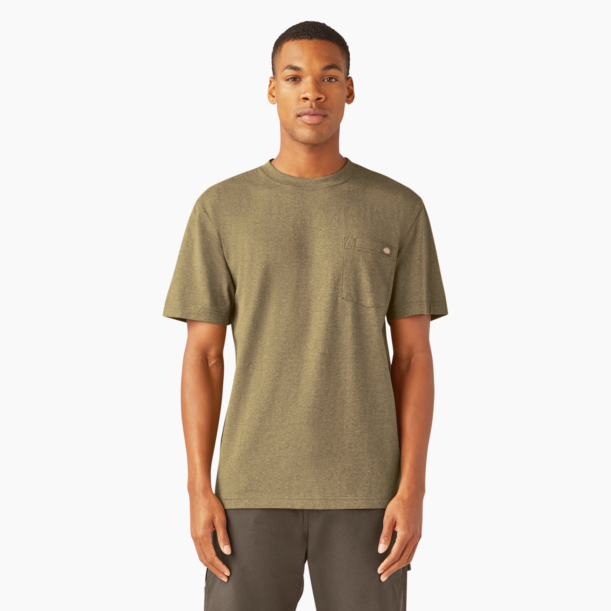 Dickies Heavyweight Heathered Short Sleeve Pocket T-Shirt
