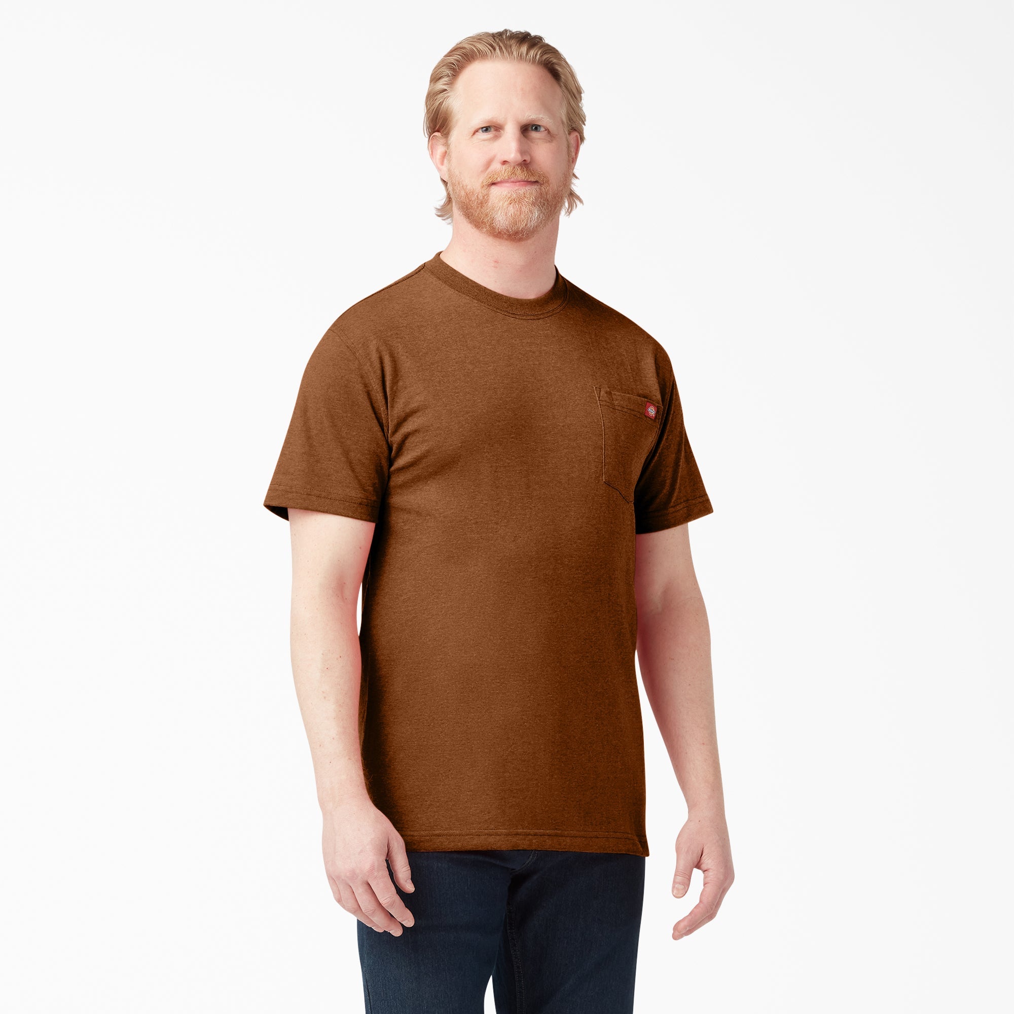 Dickies Heavyweight Heathered Short Sleeve Pocket T-Shirt