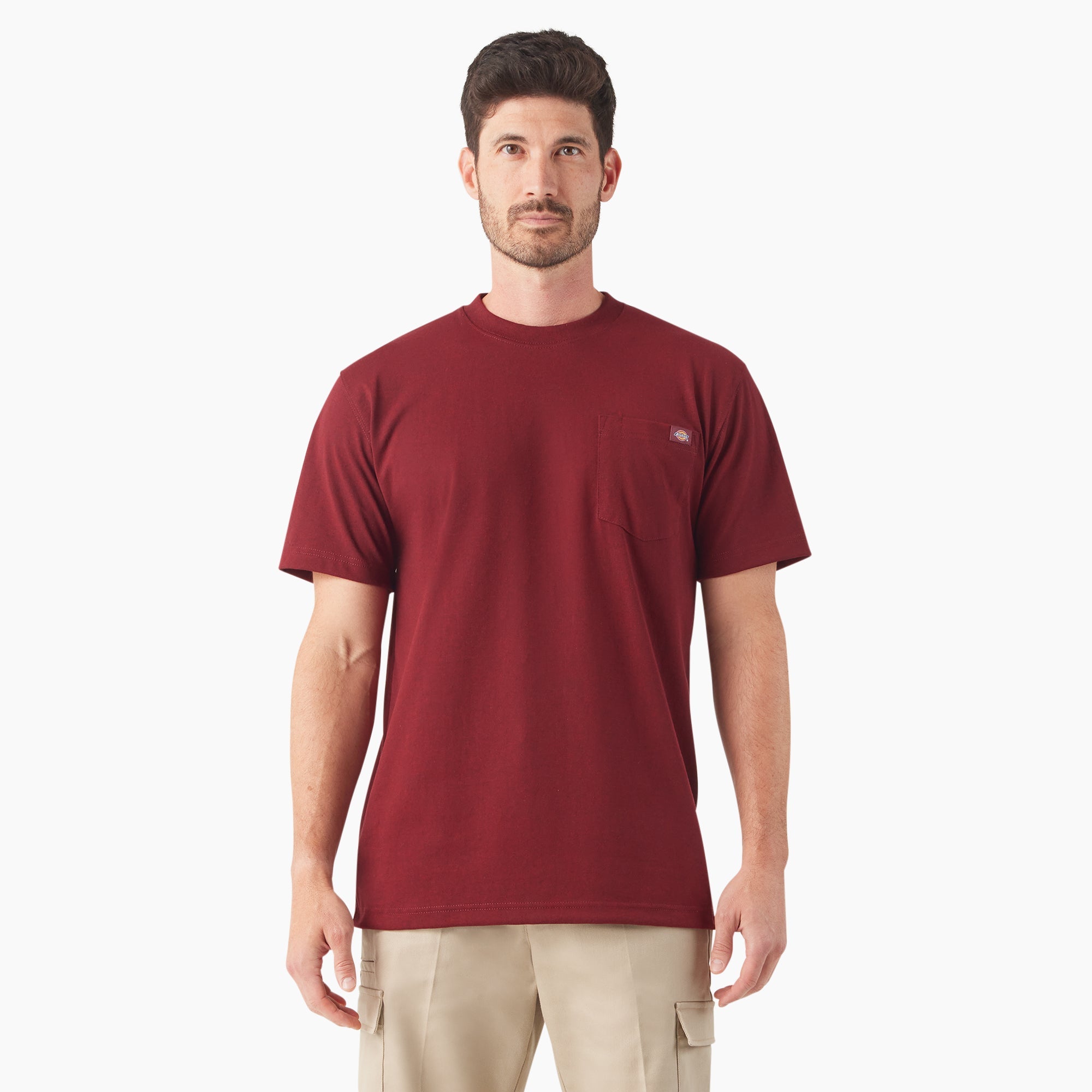 Dickies Heavyweight Heathered Short Sleeve Pocket T-Shirt