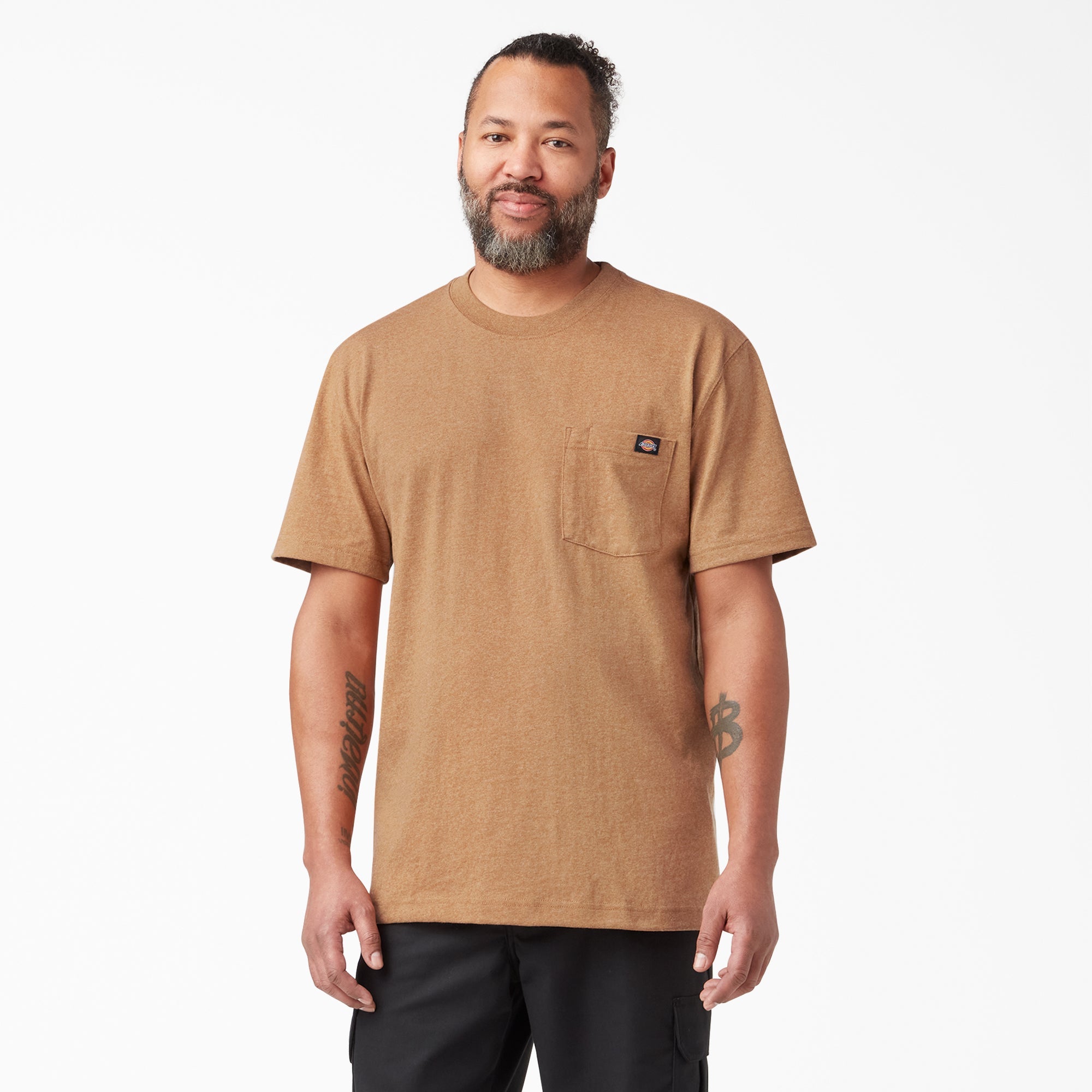 Dickies Heavyweight Heathered Short Sleeve Pocket T-Shirt