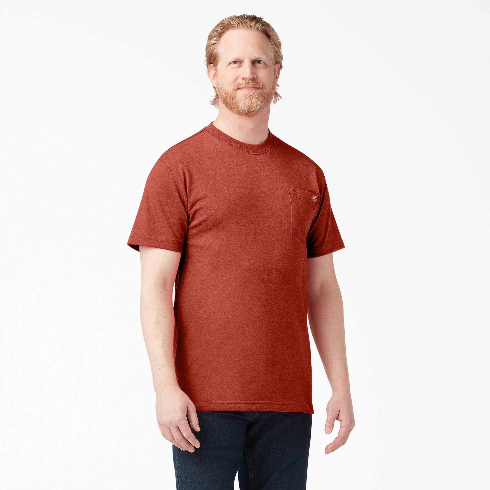 Dickies Heavyweight Heathered Short Sleeve Pocket T-Shirt