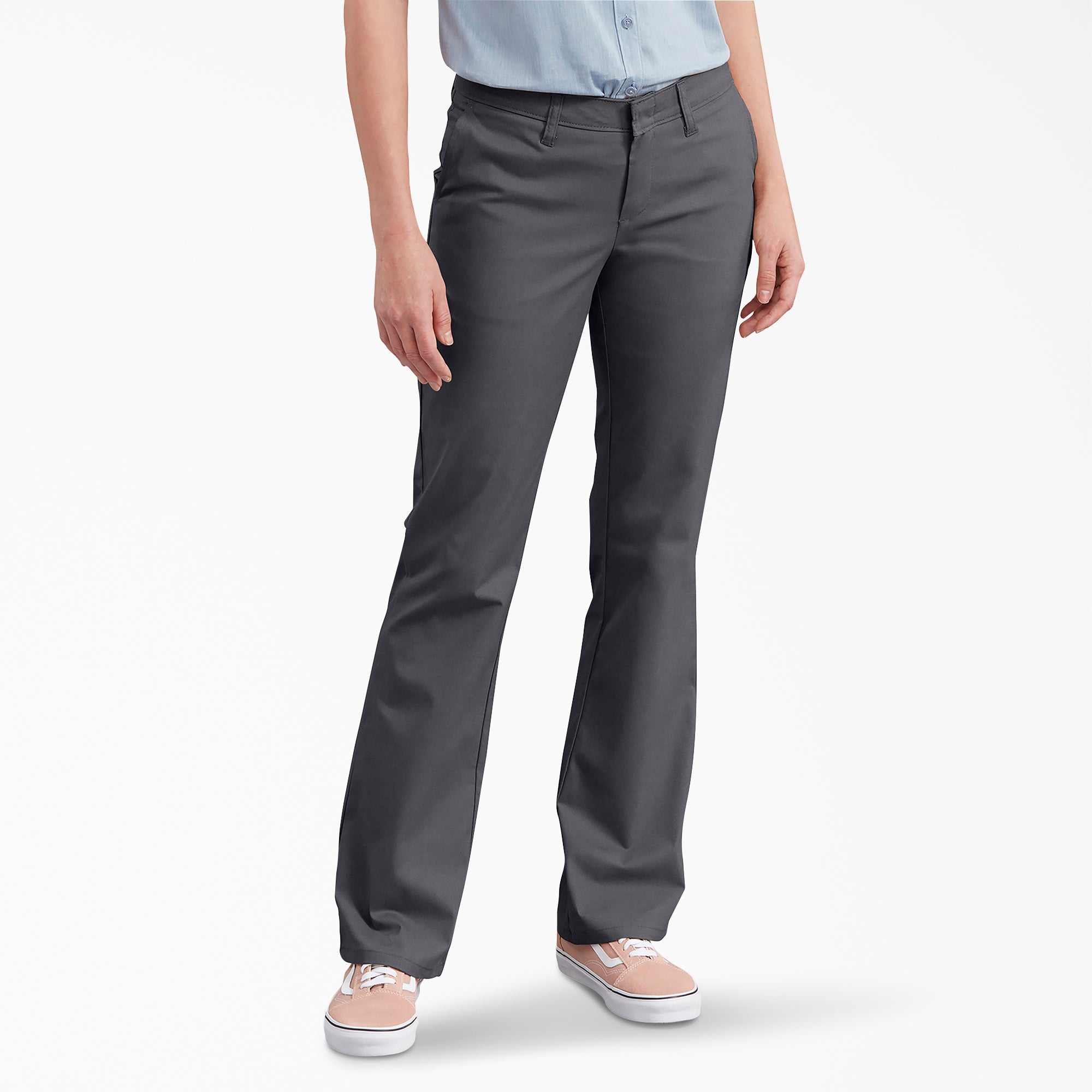 Dickies Women's FLEX Slim Fit Bootcut Pants