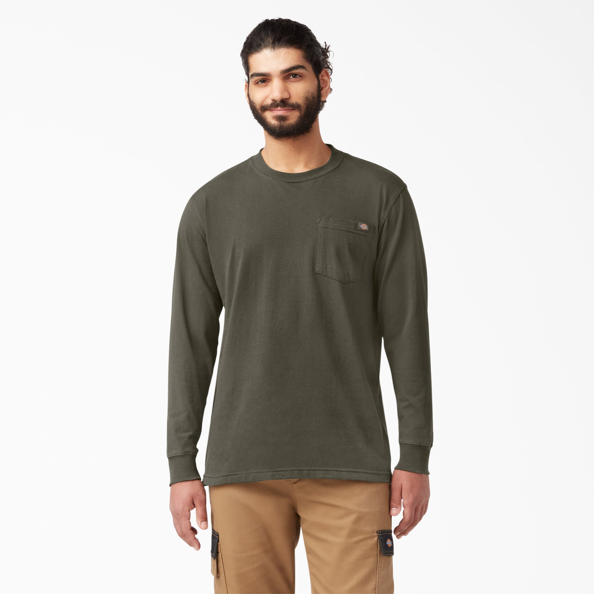 Dickies Heavyweight Long Sleeve Pocket T-Shirt
