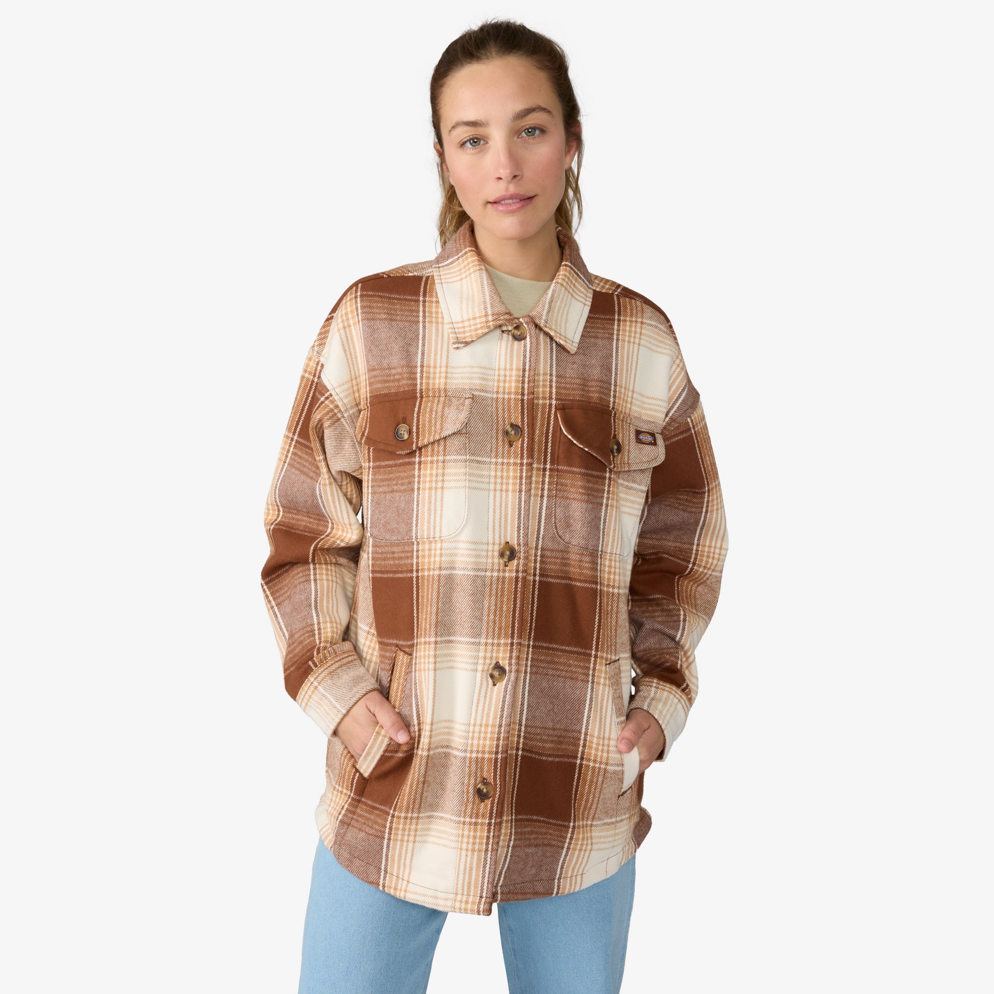Dickies Women's Flannel Shacket