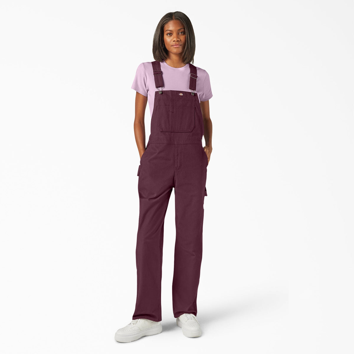 Dickies Women's Relaxed Fit Bib Overalls