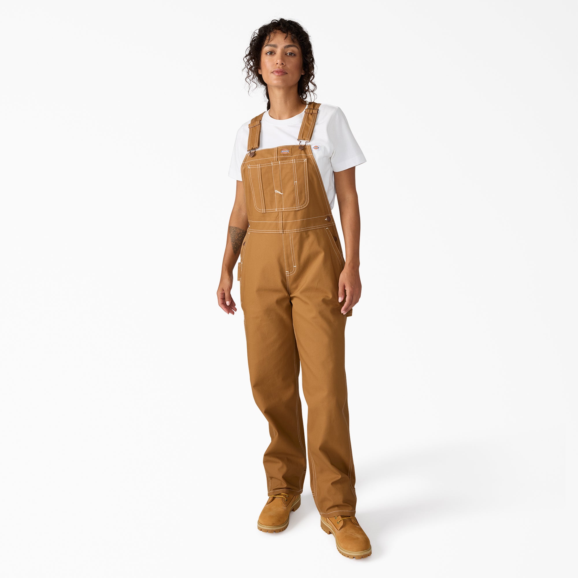 Dickies Women's Relaxed Fit Bib Overalls