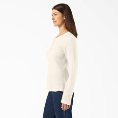 Dickies Women's Crewneck Henley Shirt