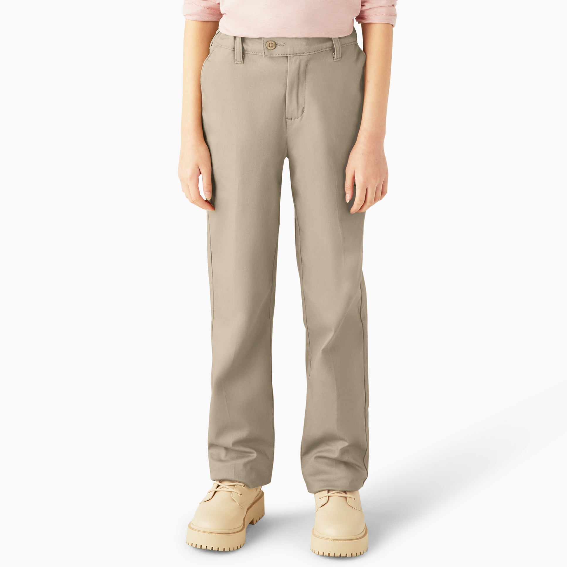 Dickies Girls' Slim Fit Pants, 4-20