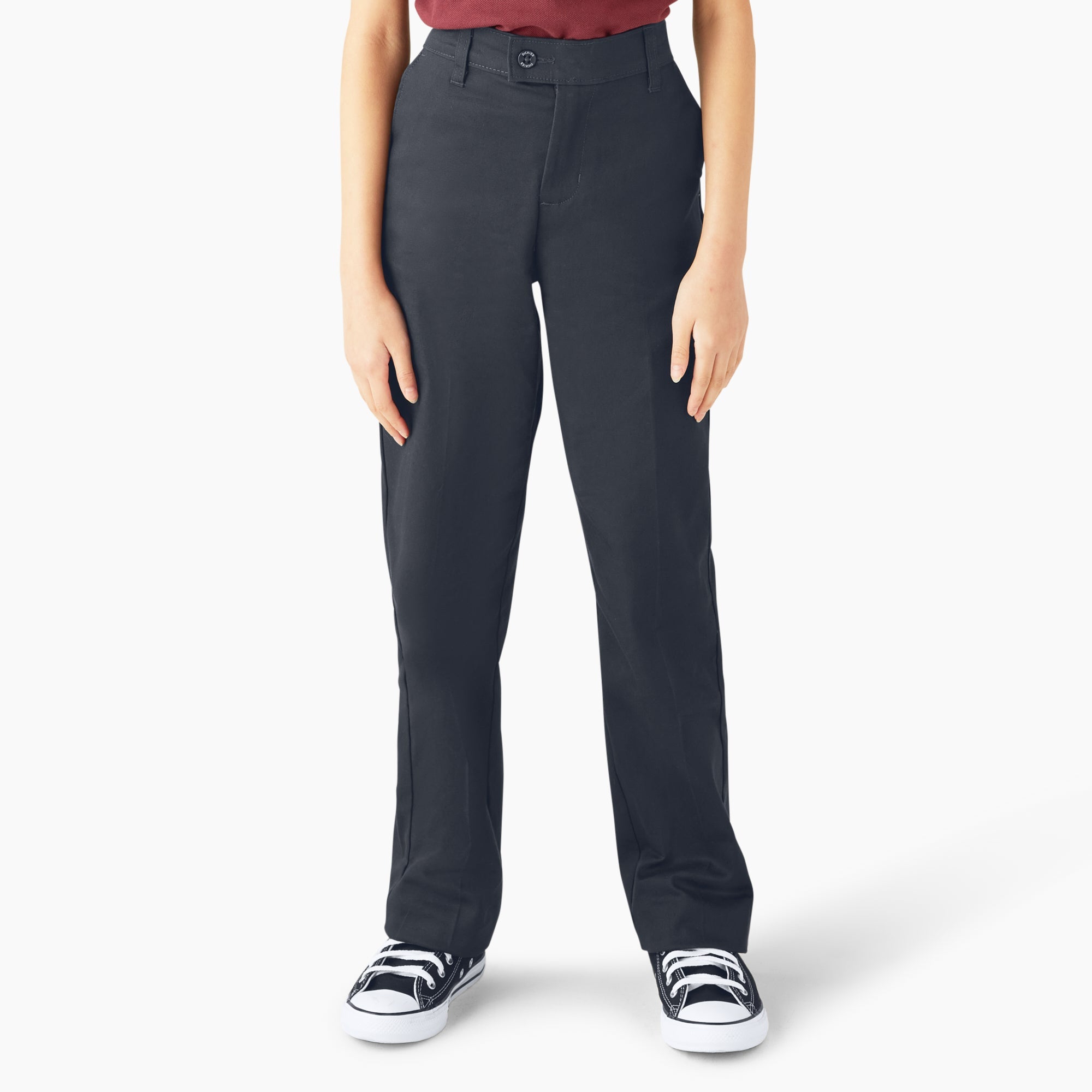 Dickies Girls' Slim Fit Pants, 4-20