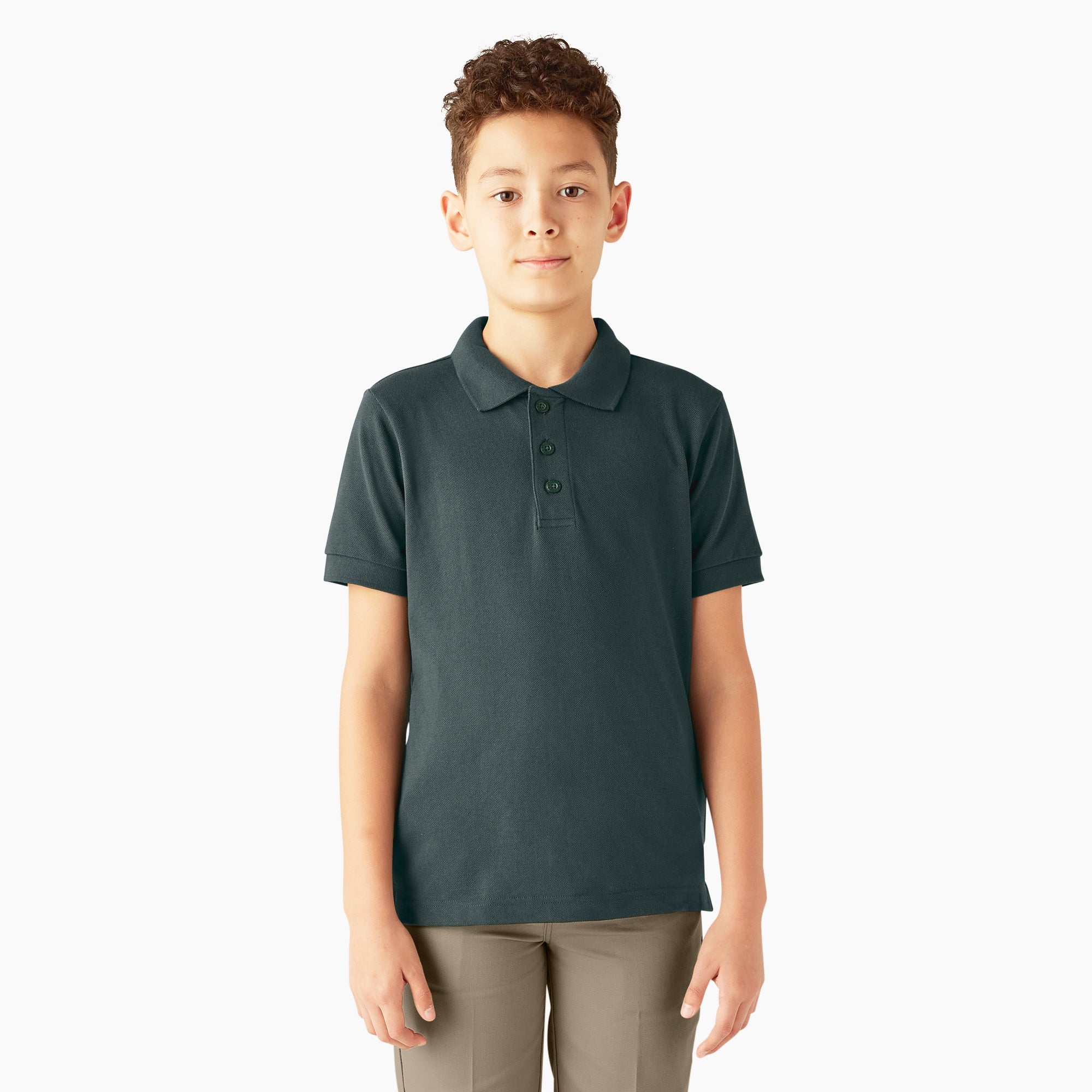 Dickies Kids' Piqué Short Sleeve Polo