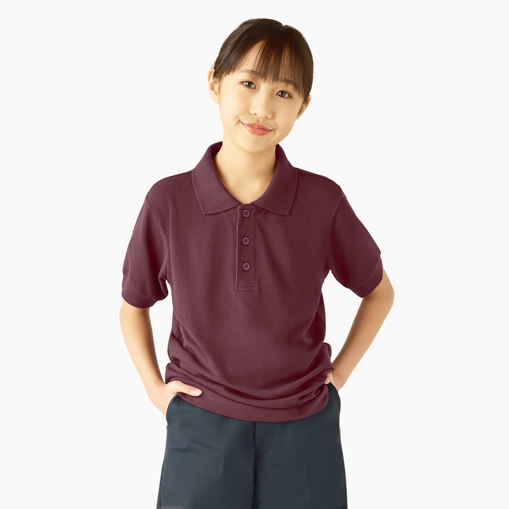 Dickies Kids' Piqué Short Sleeve Polo