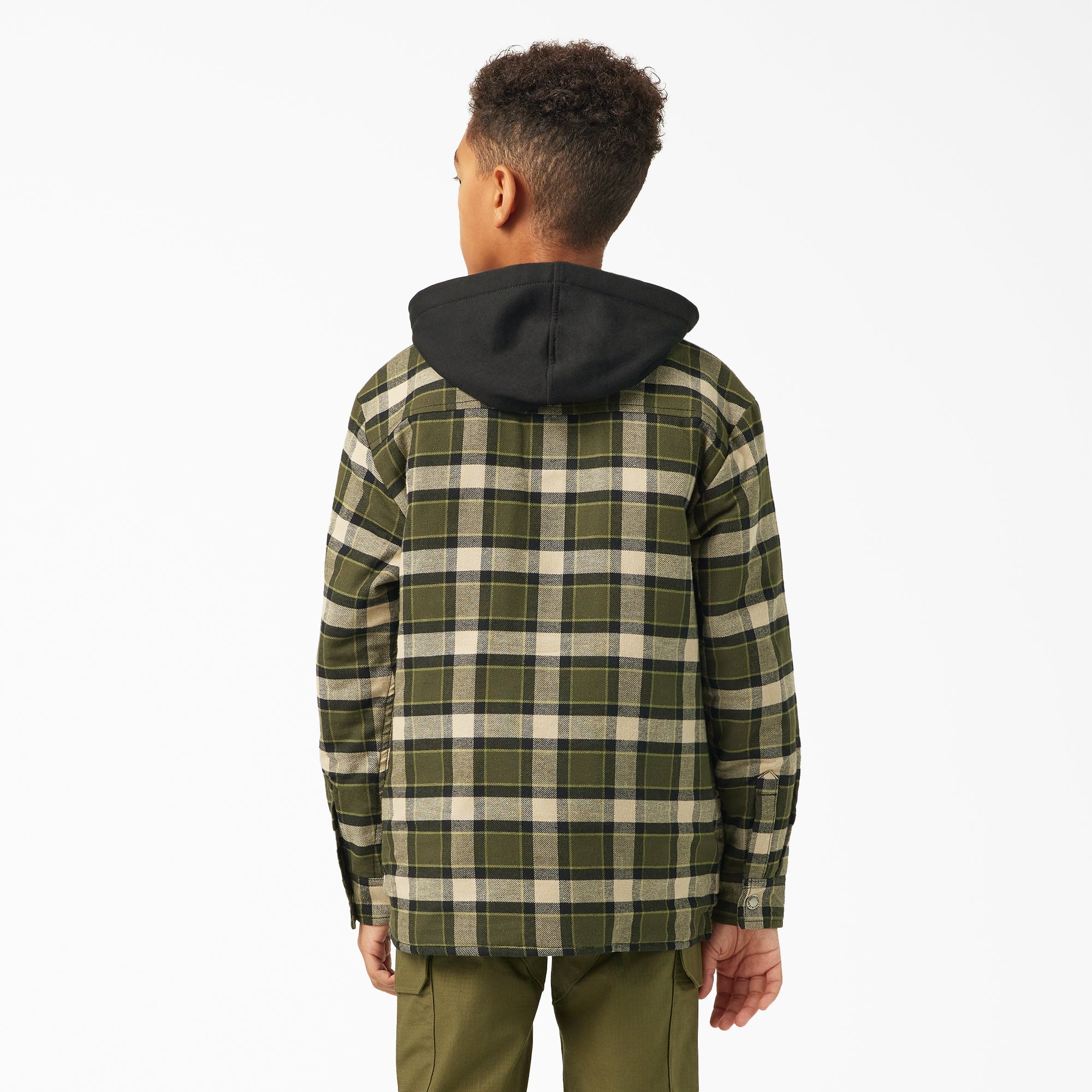 Dickies Boys' Flannel Shirt Jacket