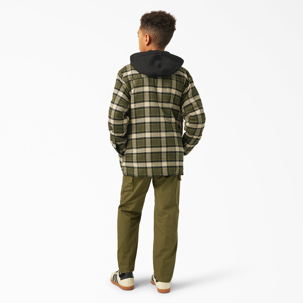 Dickies Boys' Flannel Shirt Jacket