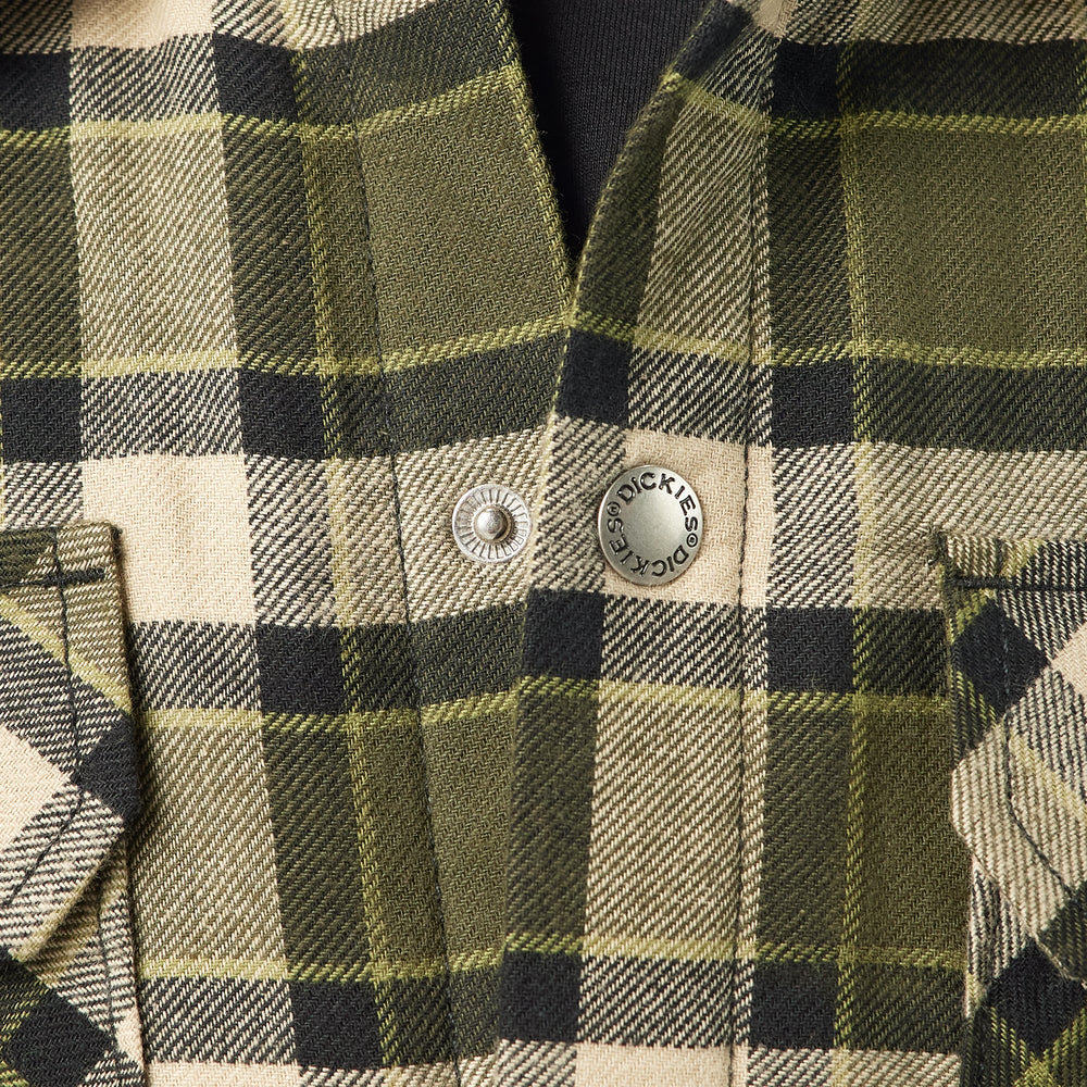 Dickies Boys' Flannel Shirt Jacket