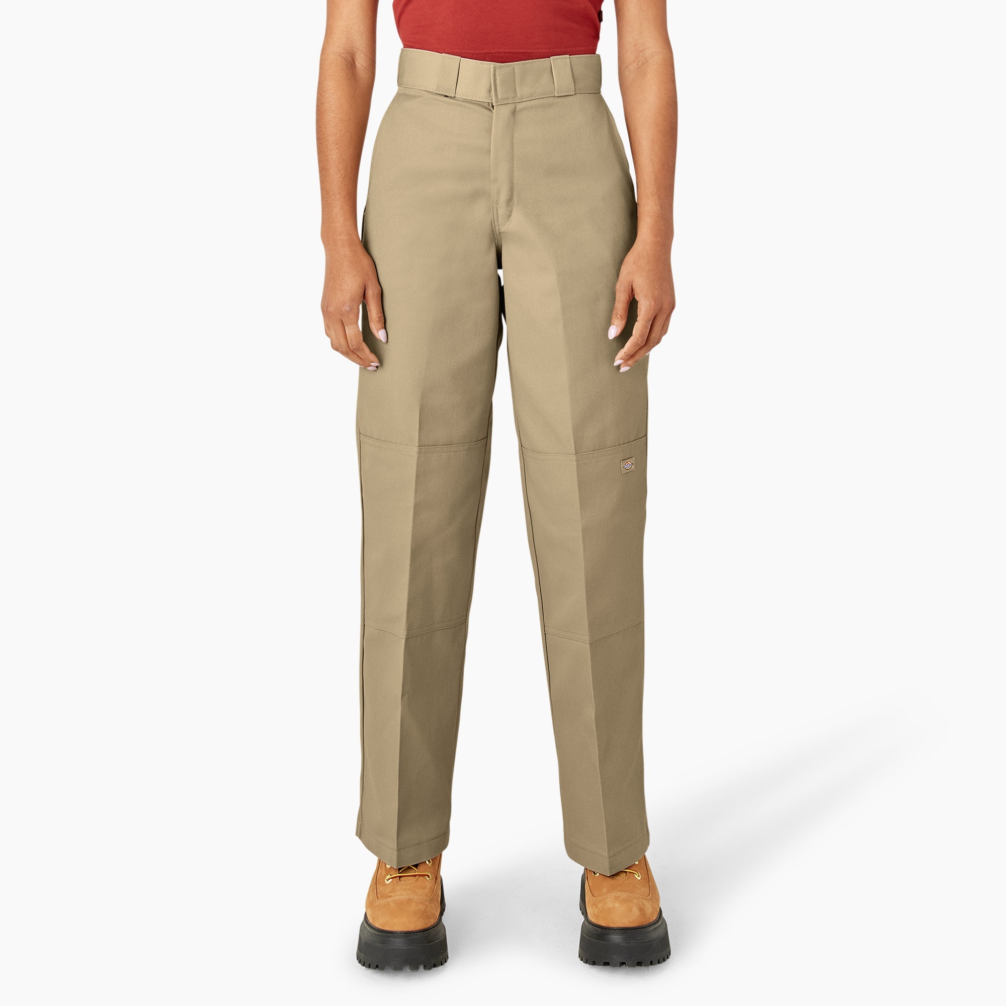 Dickies Women's Loose Fit Double Knee Work Pants