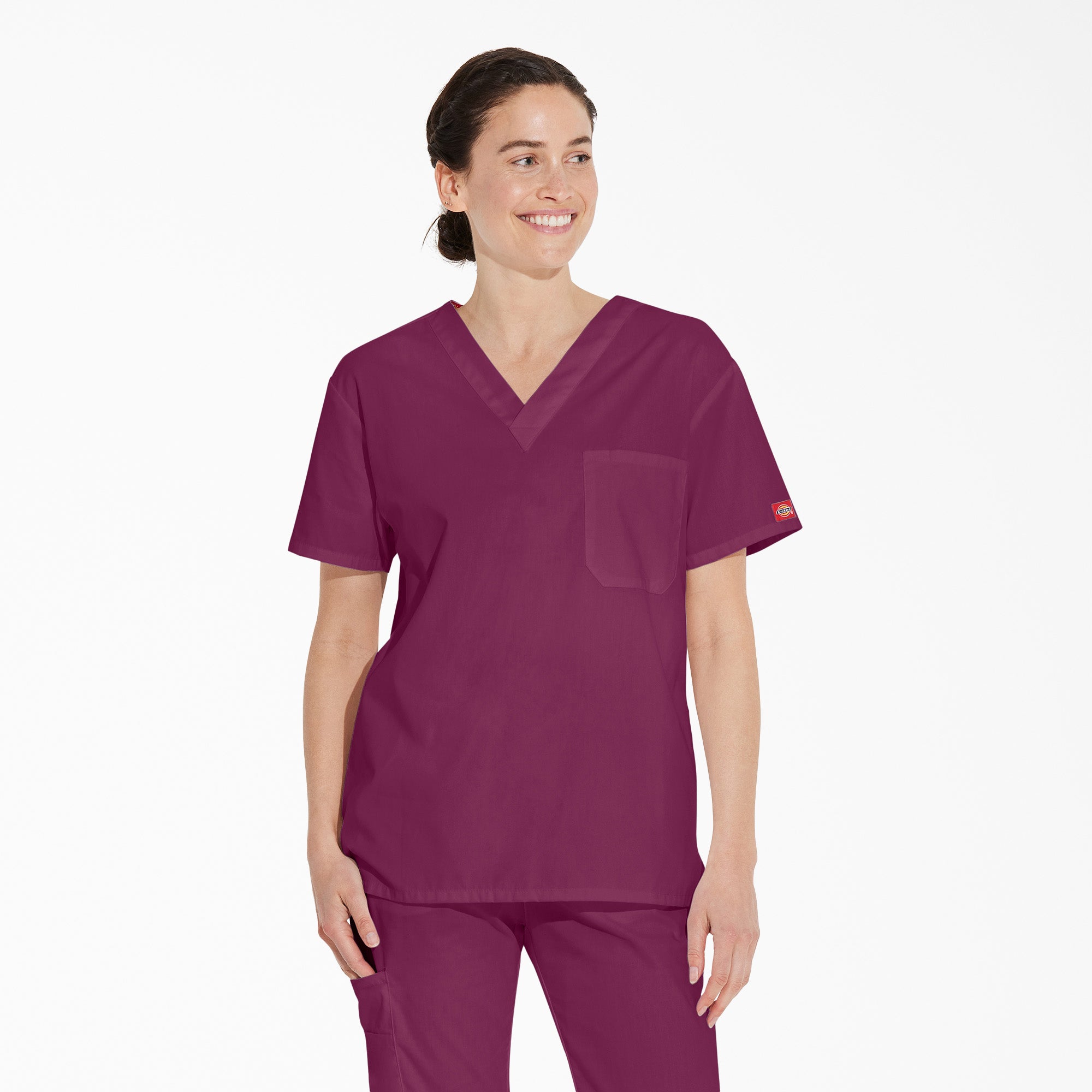 Dickies Unisex EDS Signature V-Neck Scrub Top
