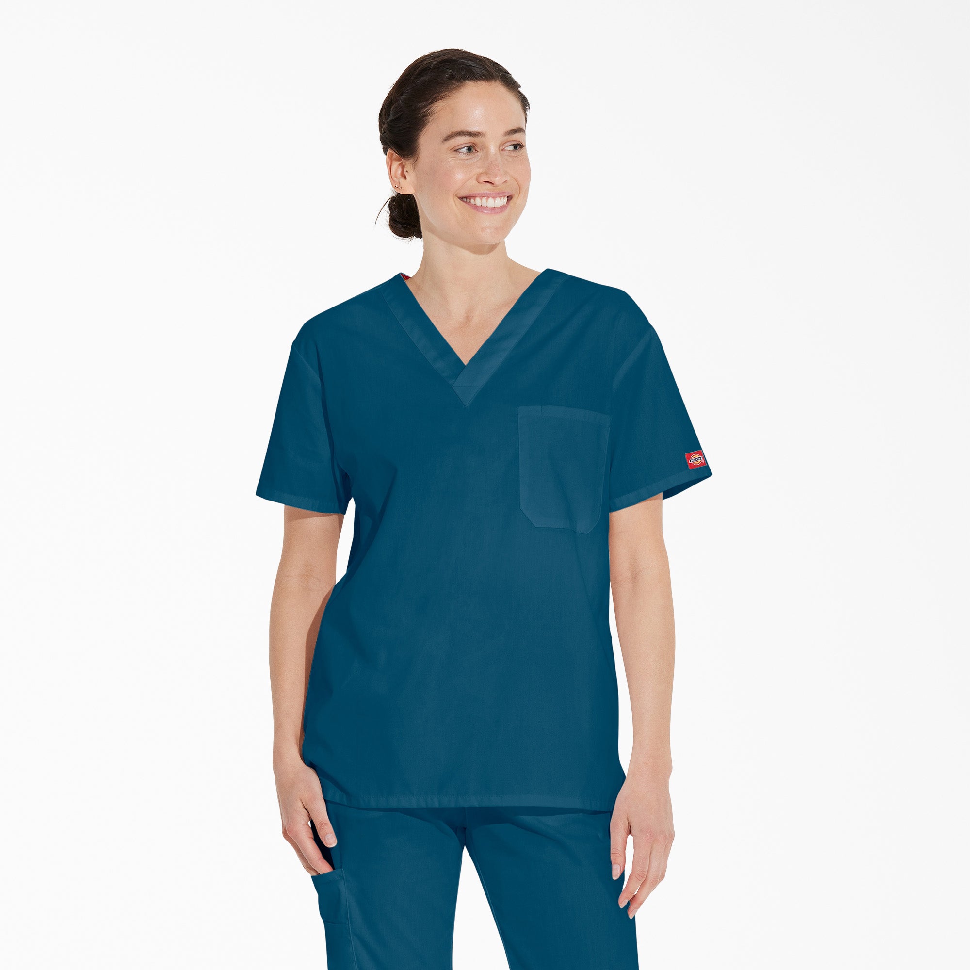 Dickies Unisex EDS Signature V-Neck Scrub Top