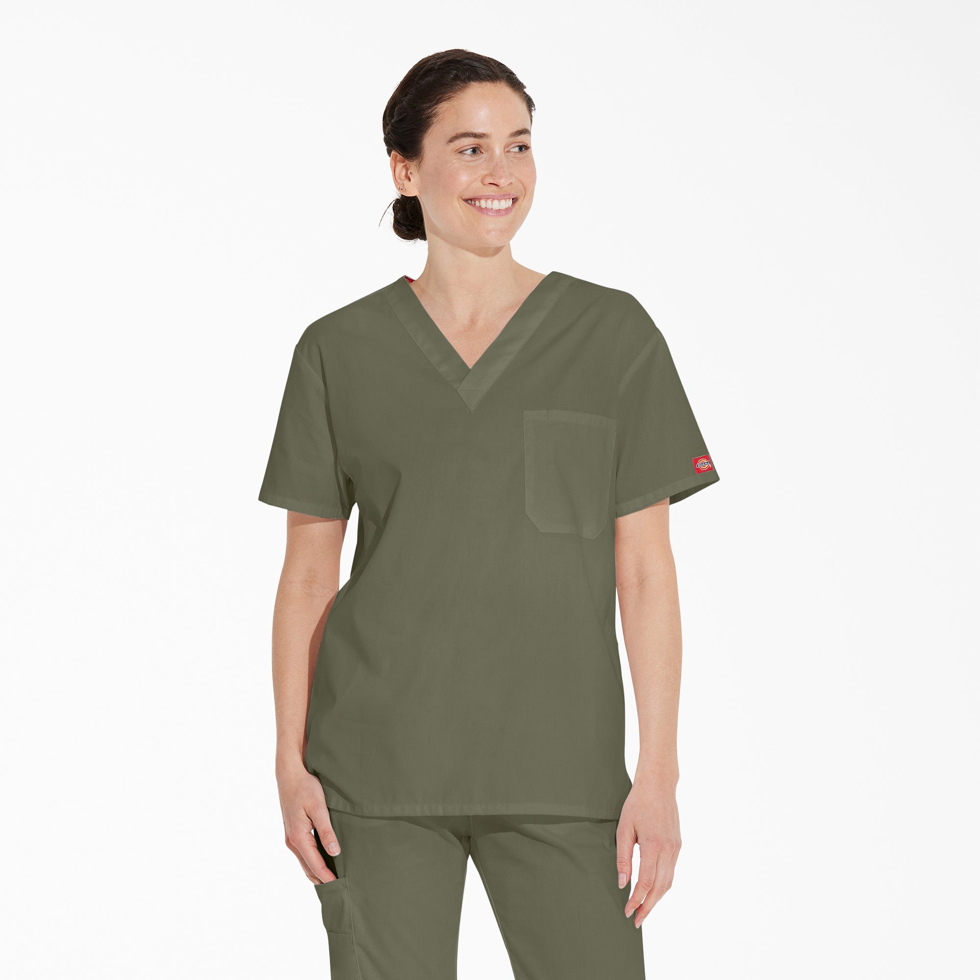 Dickies Unisex EDS Signature V-Neck Scrub Top