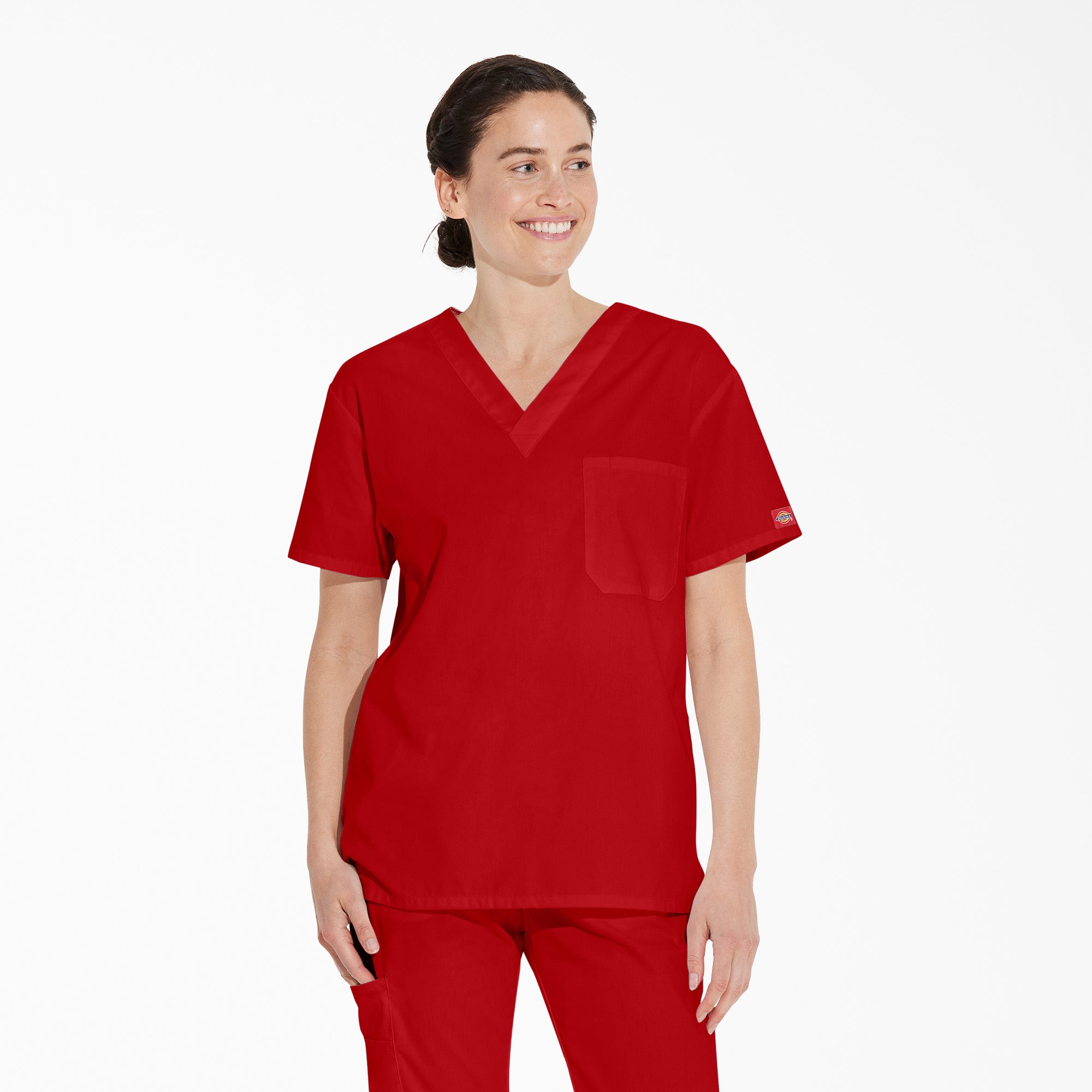 Dickies Unisex EDS Signature V-Neck Scrub Top