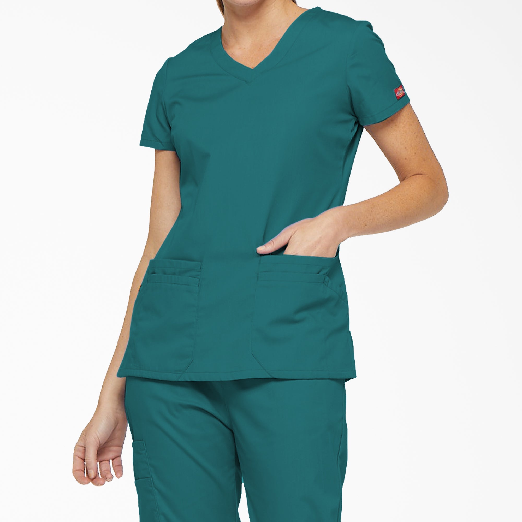 Dickies Women's EDS Signature V-Neck Scrub Top