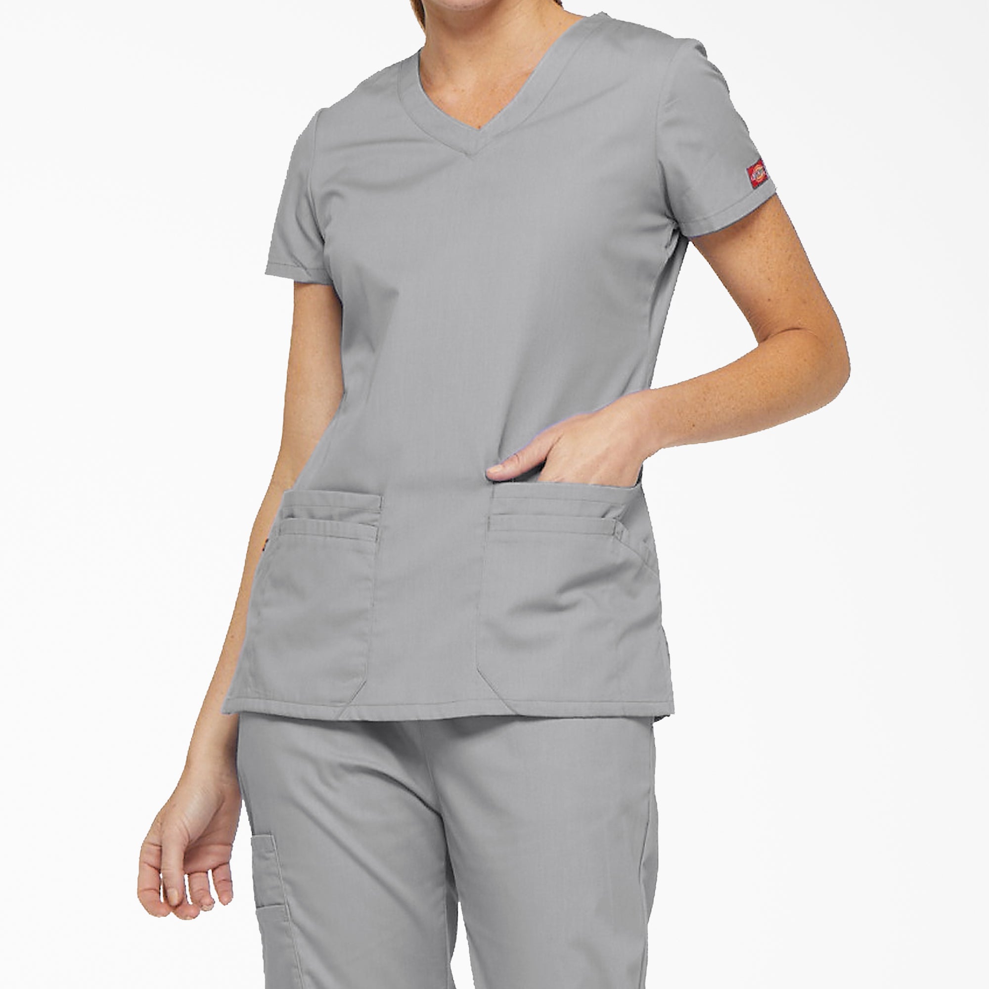 Dickies Women's EDS Signature V-Neck Scrub Top
