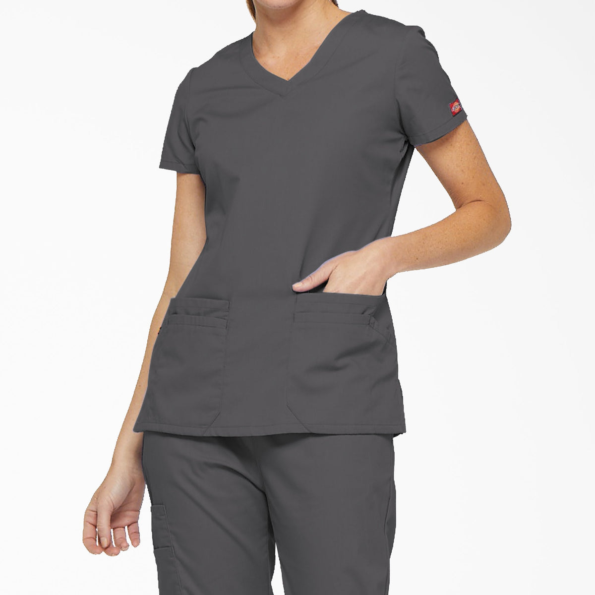 Dickies Women's EDS Signature V-Neck Scrub Top