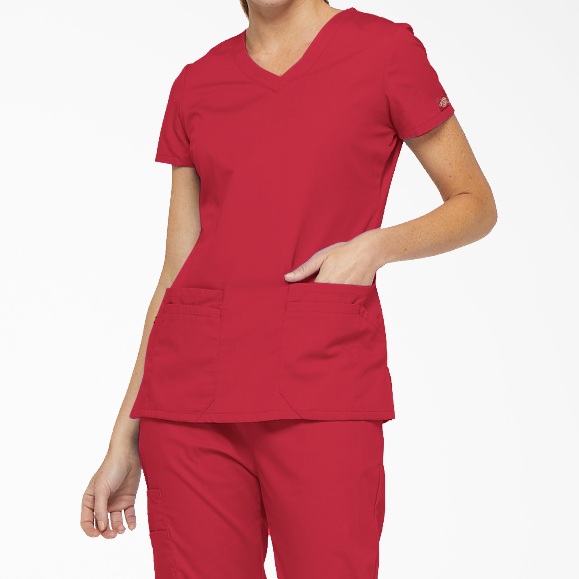 Dickies Women's EDS Signature V-Neck Scrub Top