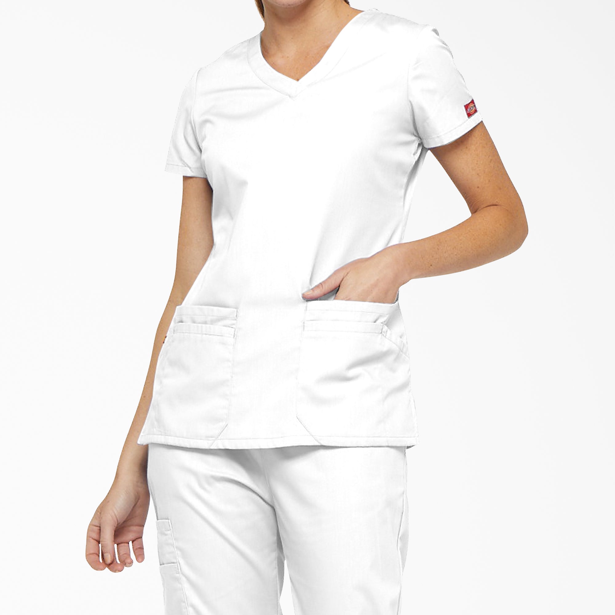 Dickies Women's EDS Signature V-Neck Scrub Top