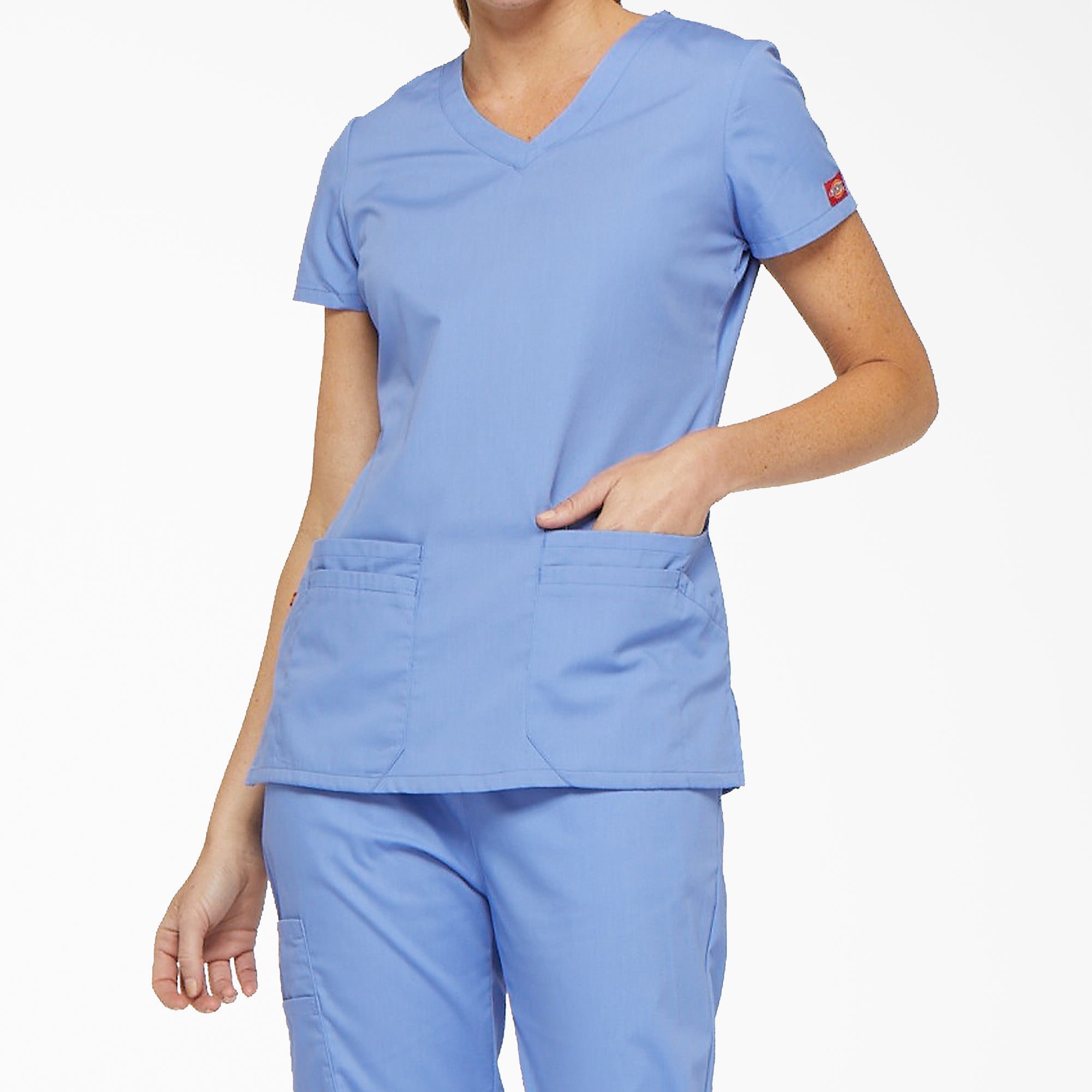 Dickies Women's EDS Signature V-Neck Scrub Top
