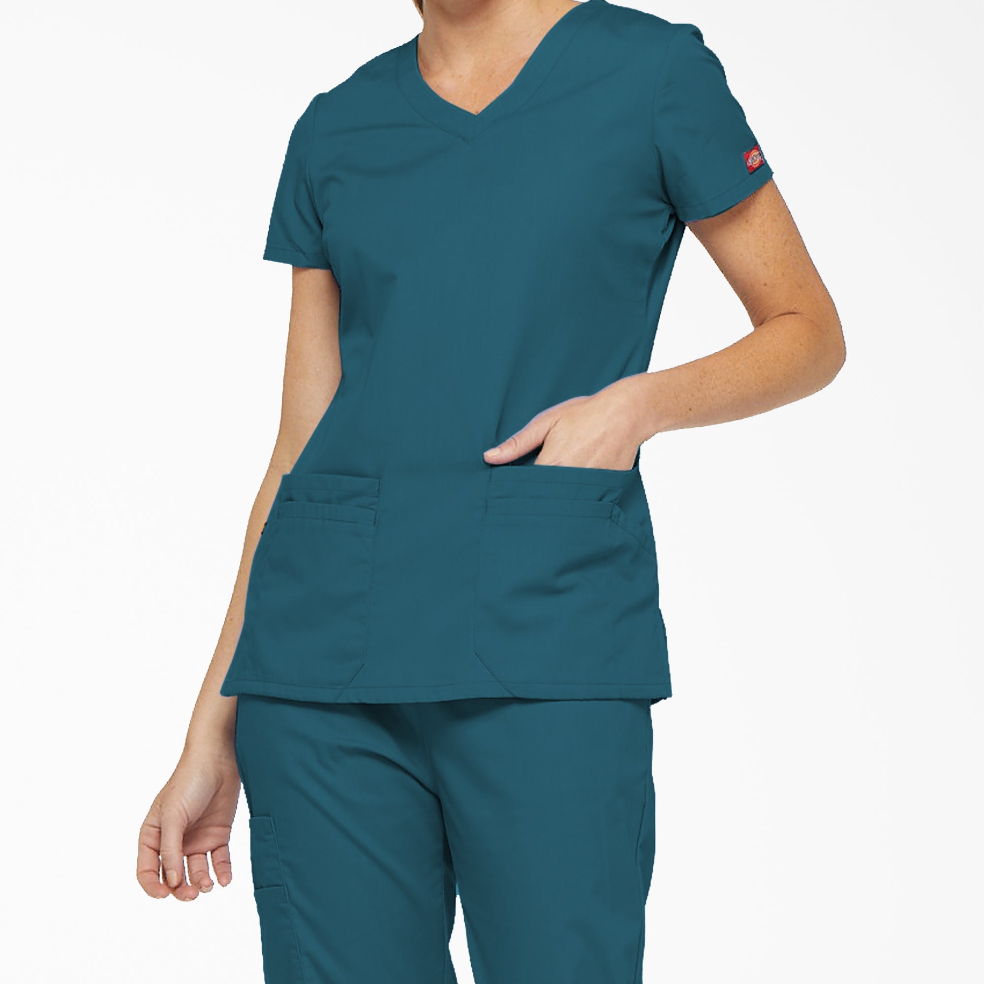 Dickies Women's EDS Signature V-Neck Scrub Top