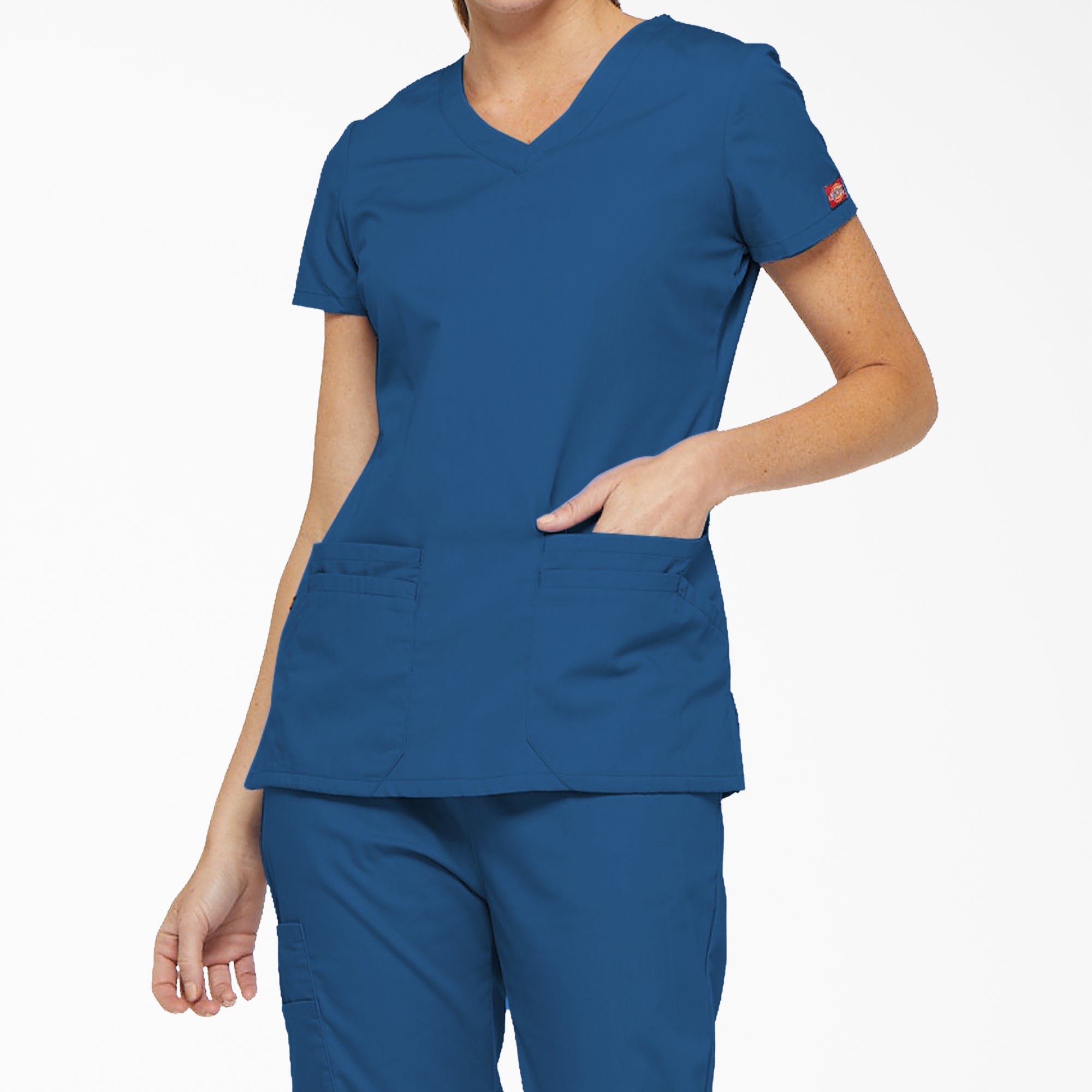 Dickies Women's EDS Signature V-Neck Scrub Top
