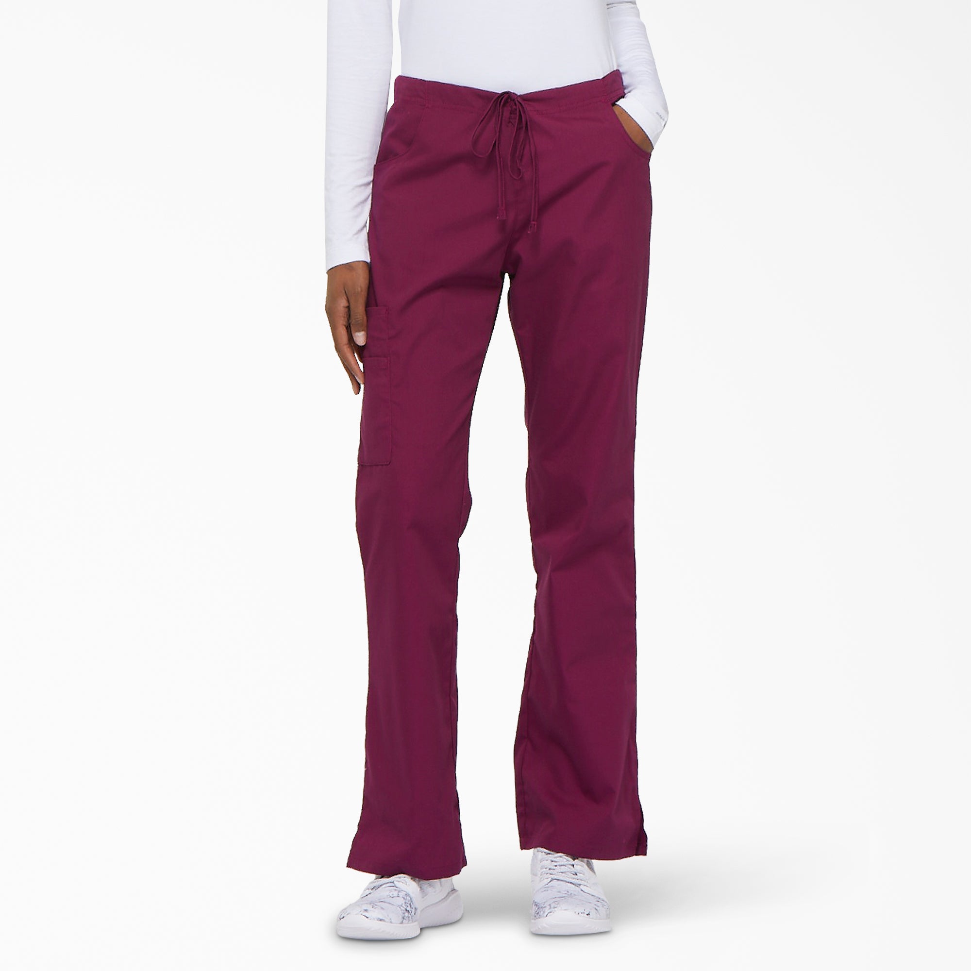 Dickies Women's EDS Signature Drawstring Cargo Scrub Pants