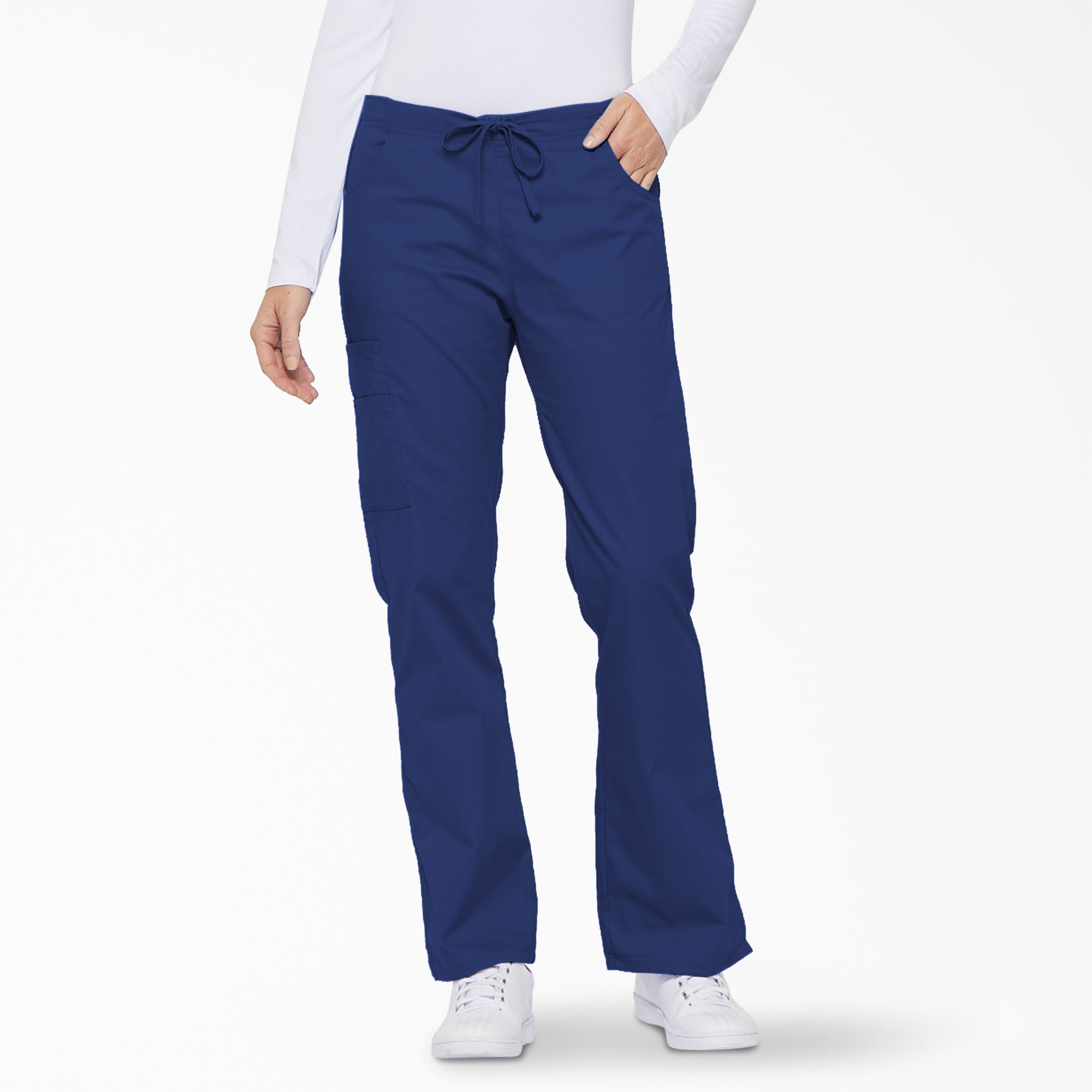 Dickies Women's EDS Signature Drawstring Cargo Scrub Pants