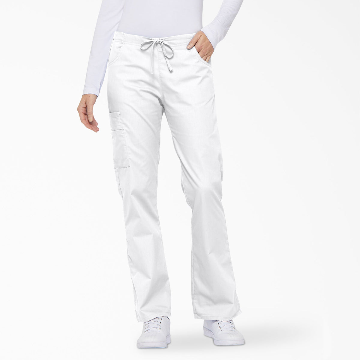 Dickies Women's EDS Signature Drawstring Cargo Scrub Pants